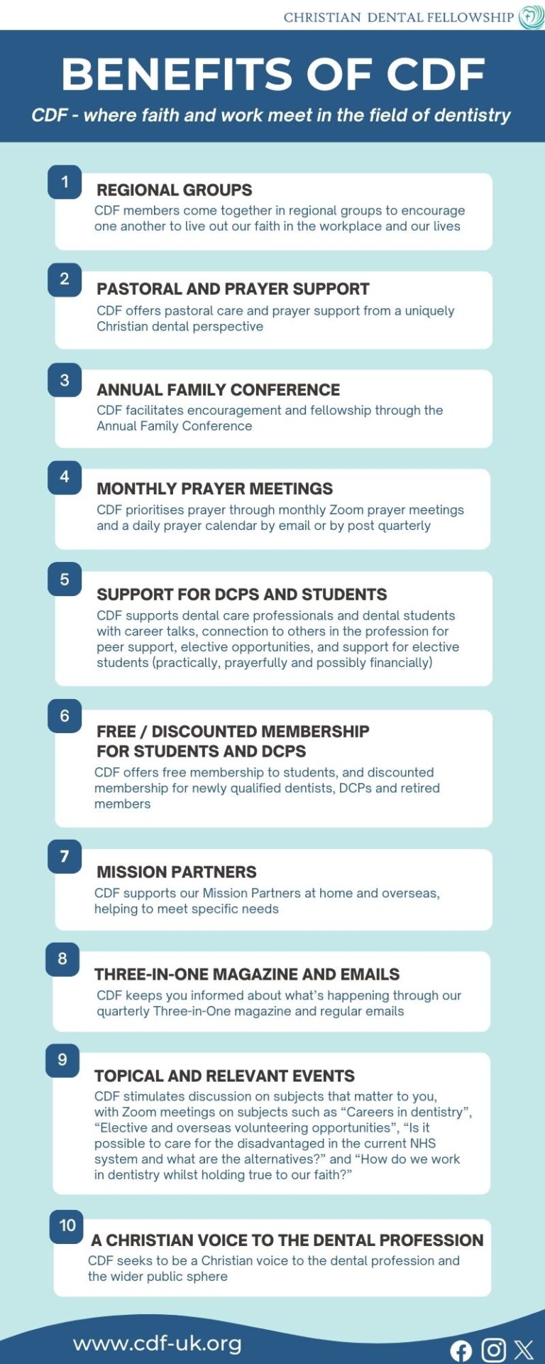 Why Should I Join CDF? - CDF